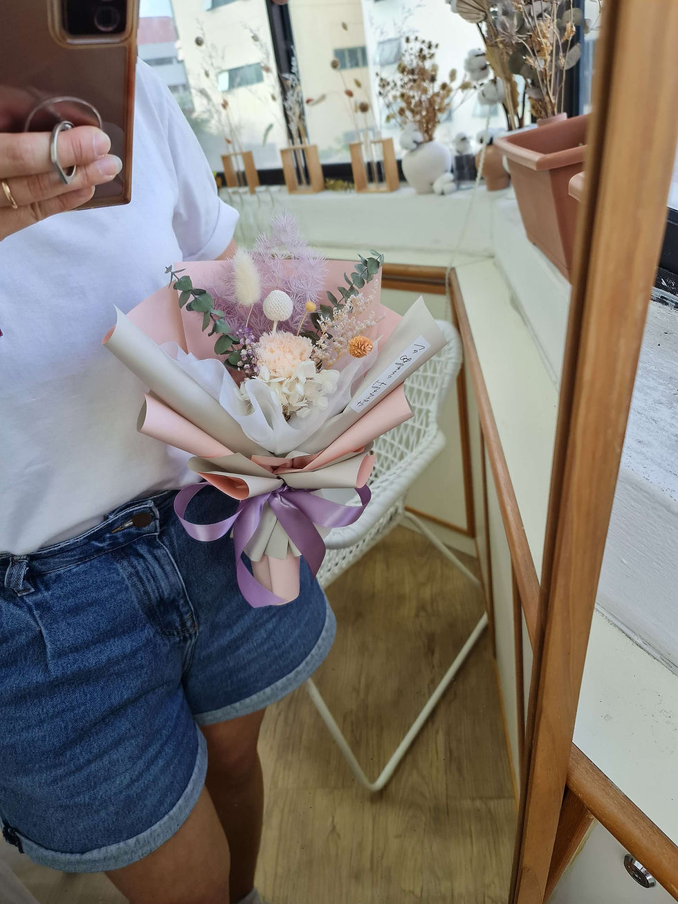 Thumbnail: Mini Preserved Carnation Bouquet