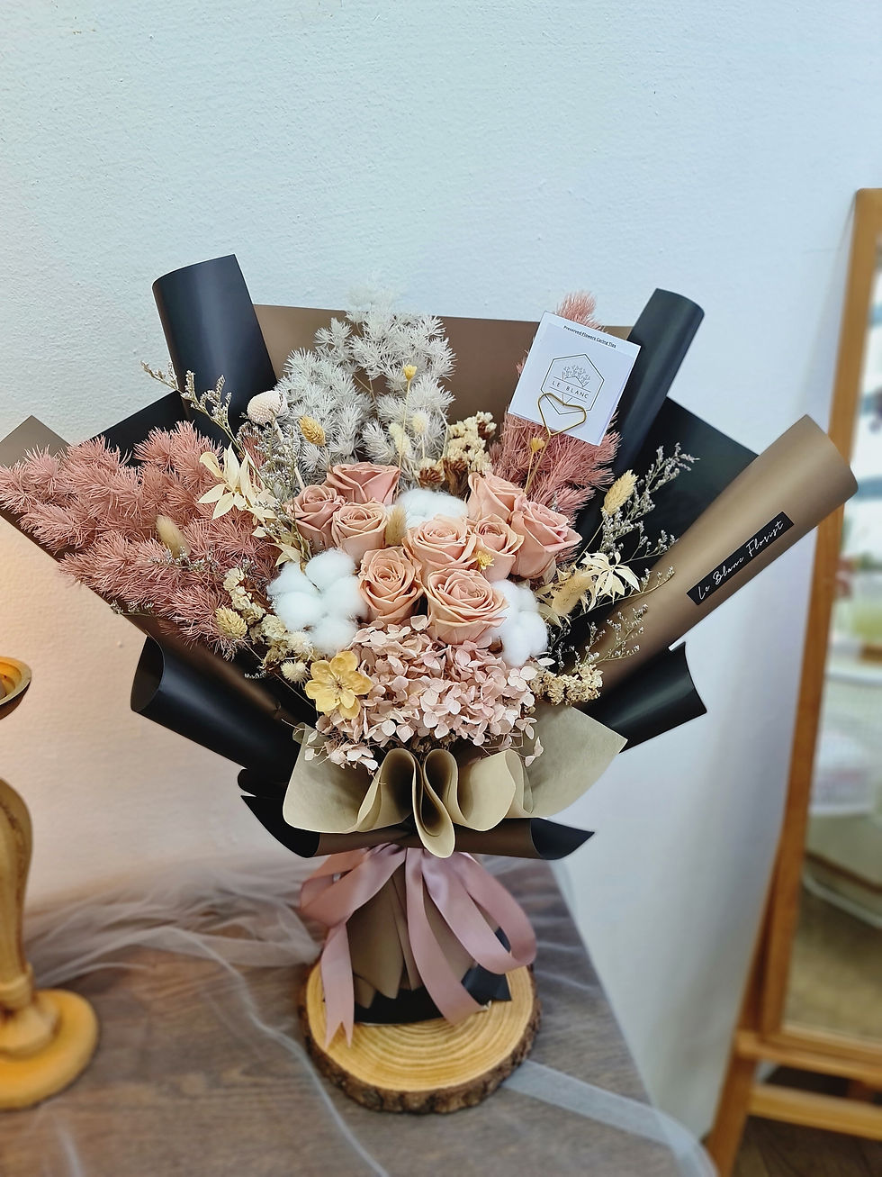 Thumbnail: Forever in Mauve (9 Roses)