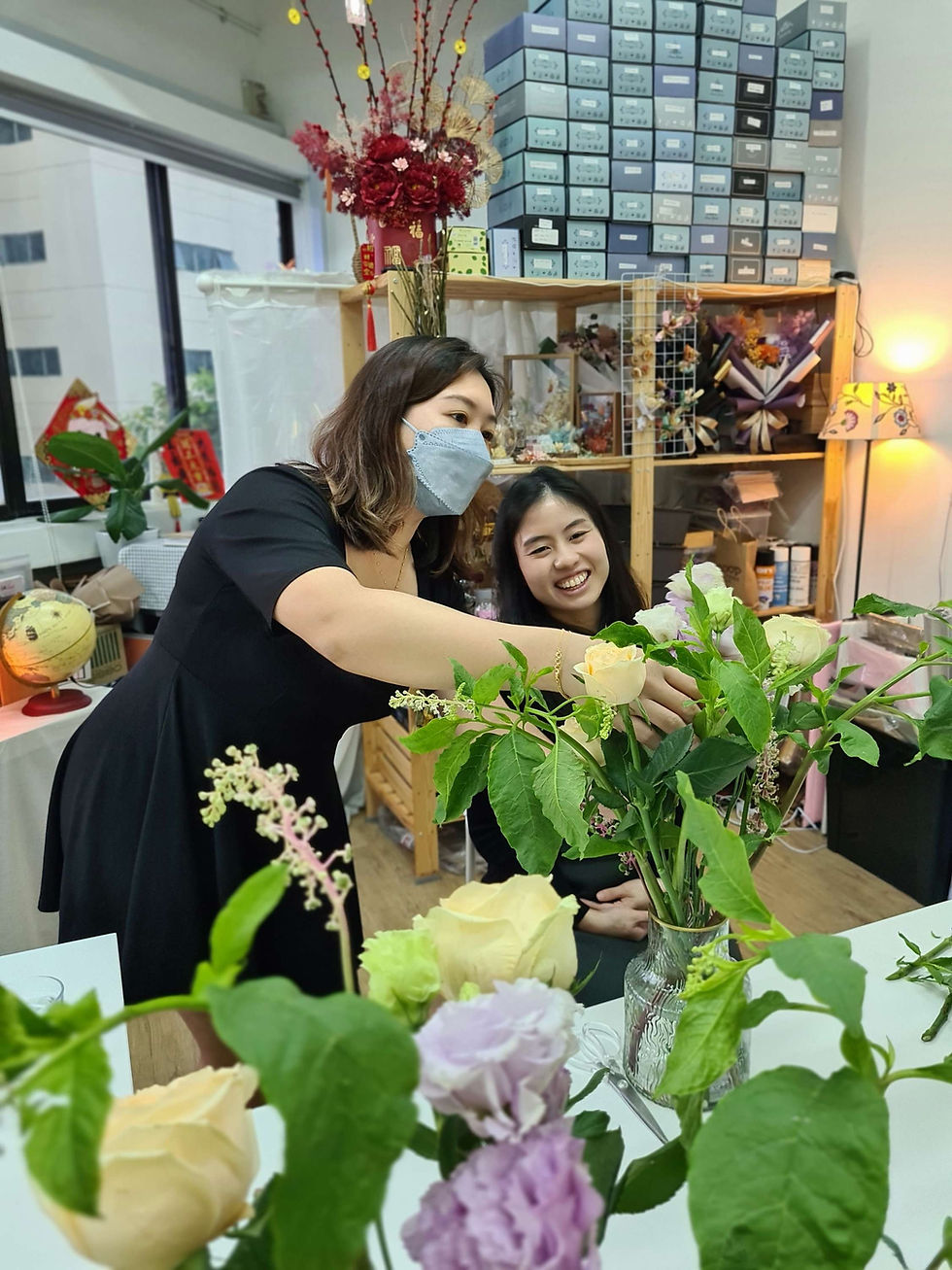 Thumbnail: Fresh Flowers Vase Arrangement Workshop