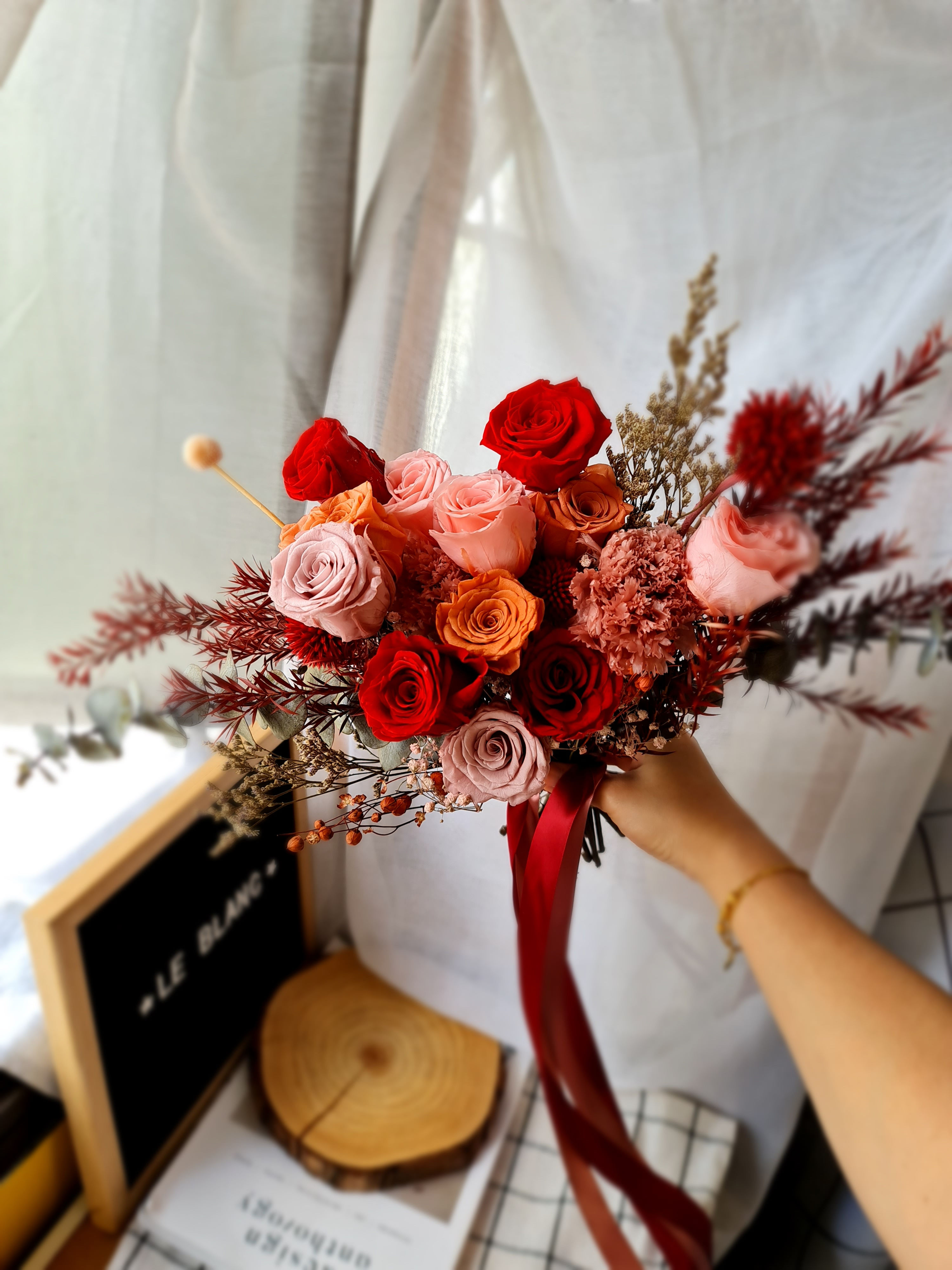 Rustic Autumn Bridal Bouquet