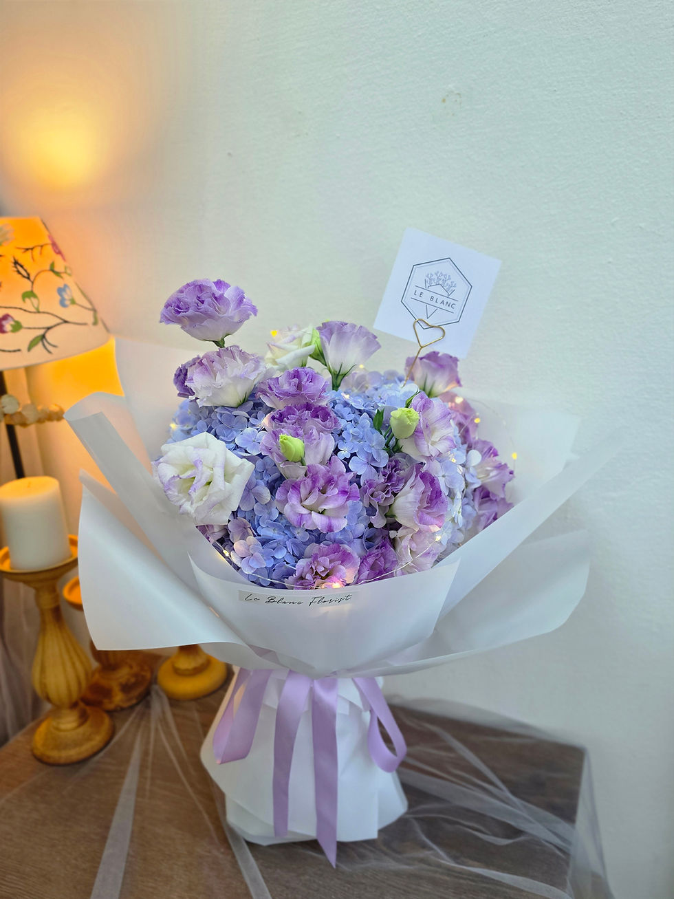 Thumbnail: Lavender Dream Hydrangea Bouquet