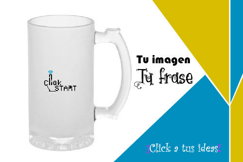 Mug Cervecero Cristal Opalizado