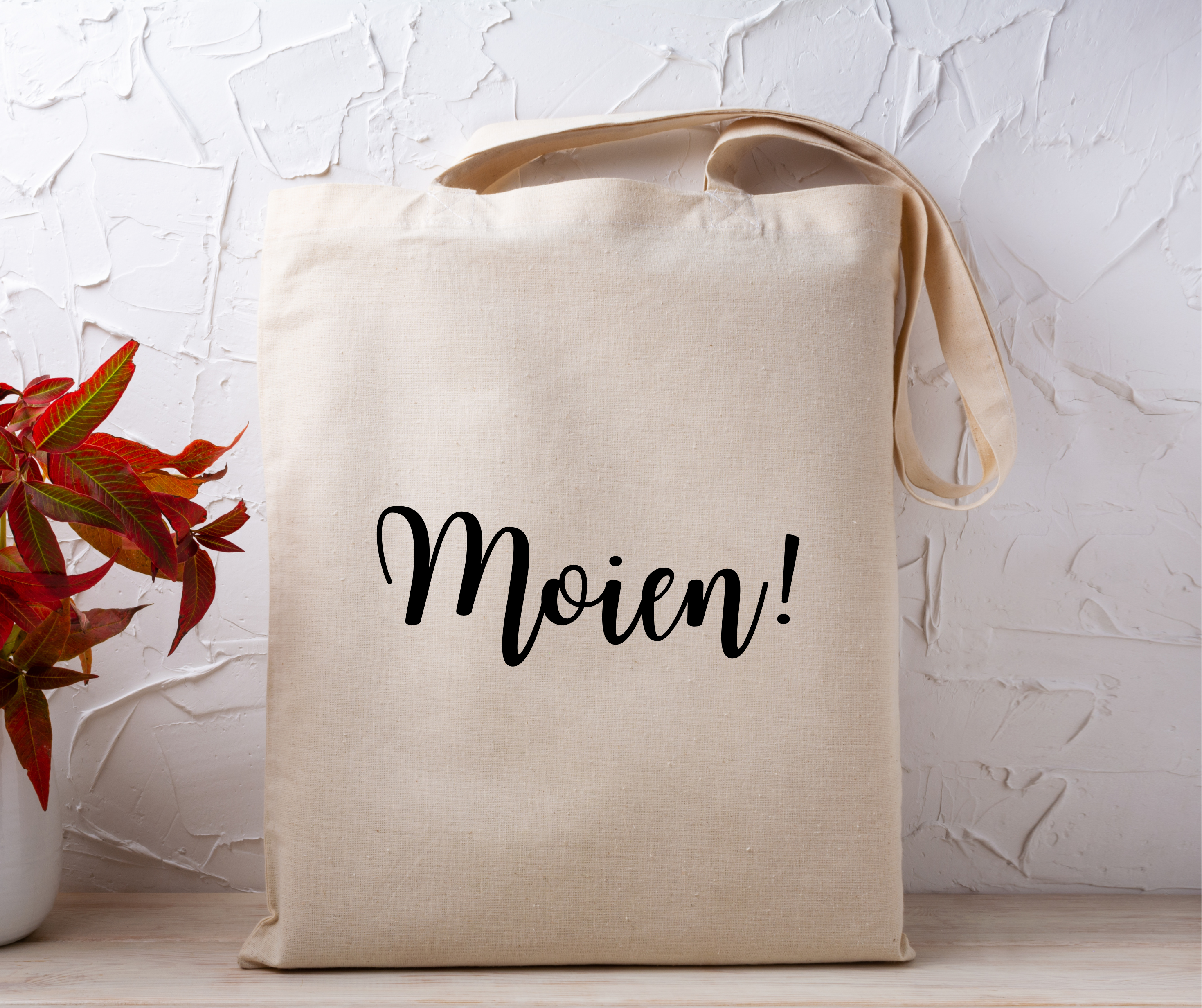 Moien tote bag