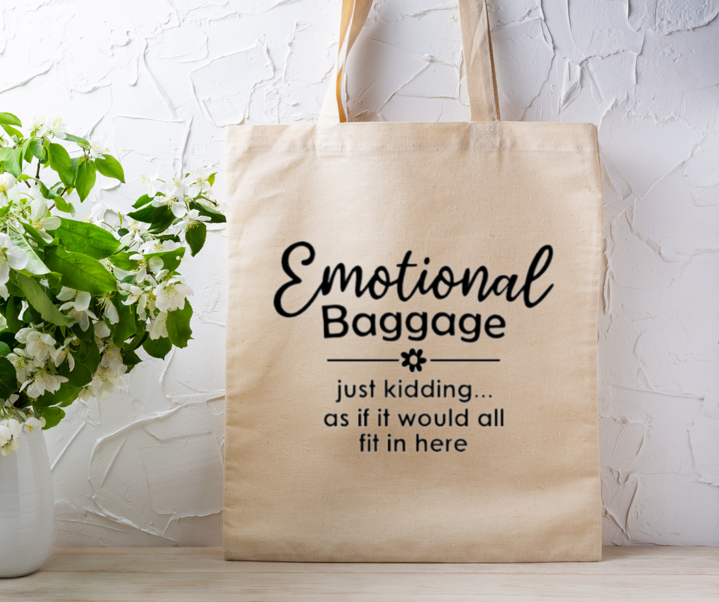 Emotional Baggage tote bag