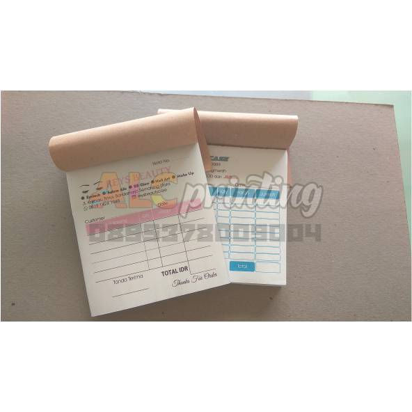 Nota 2ply Ecer 10 x 10 Full Colour
