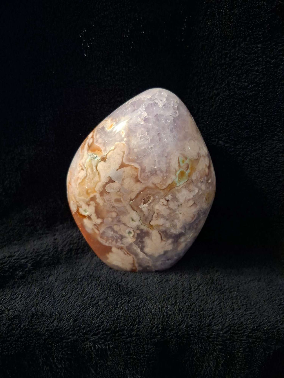 Miniature : Dôme Améthyste et Agate Fleur n°5 (0.68kg) Madagascar 