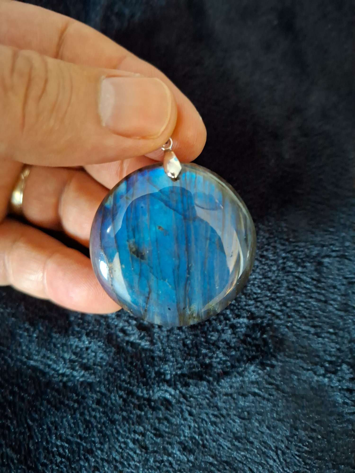 Pendentif Labradorite xl n°132