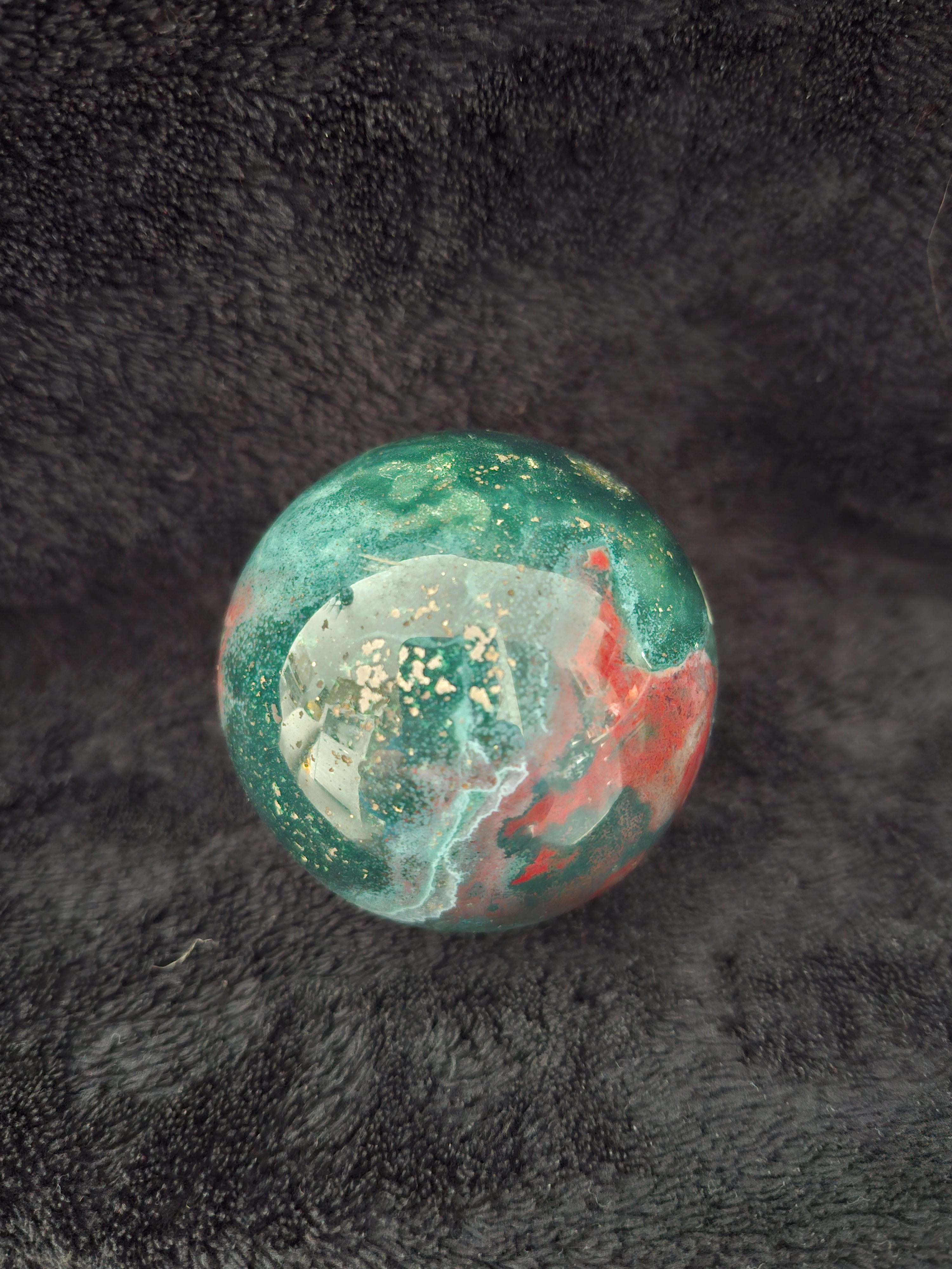 Sphère Jaspe Océan n°1 (0,28kg) Madagascar 