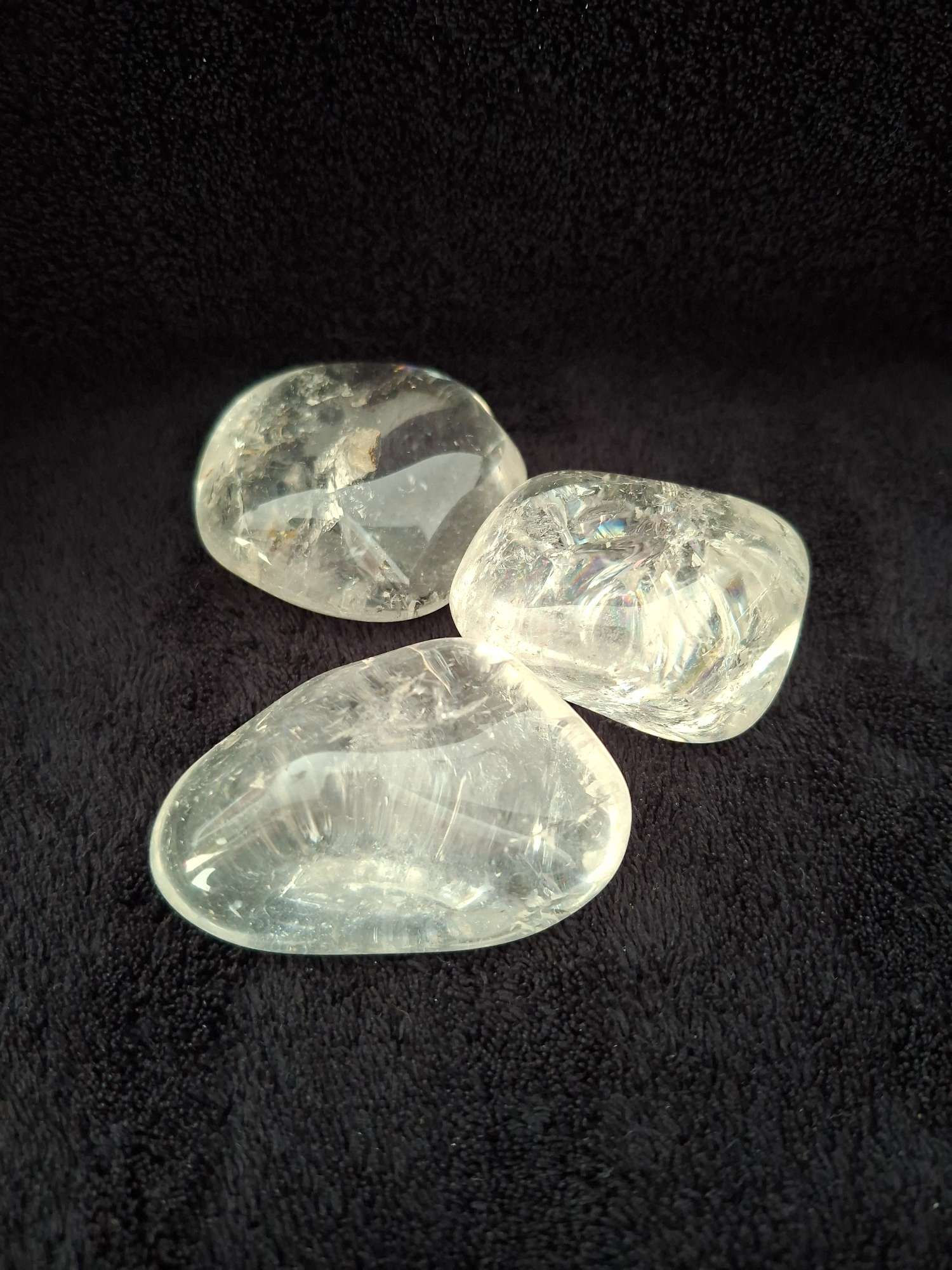 Galet forme libre Cristal de Roche 