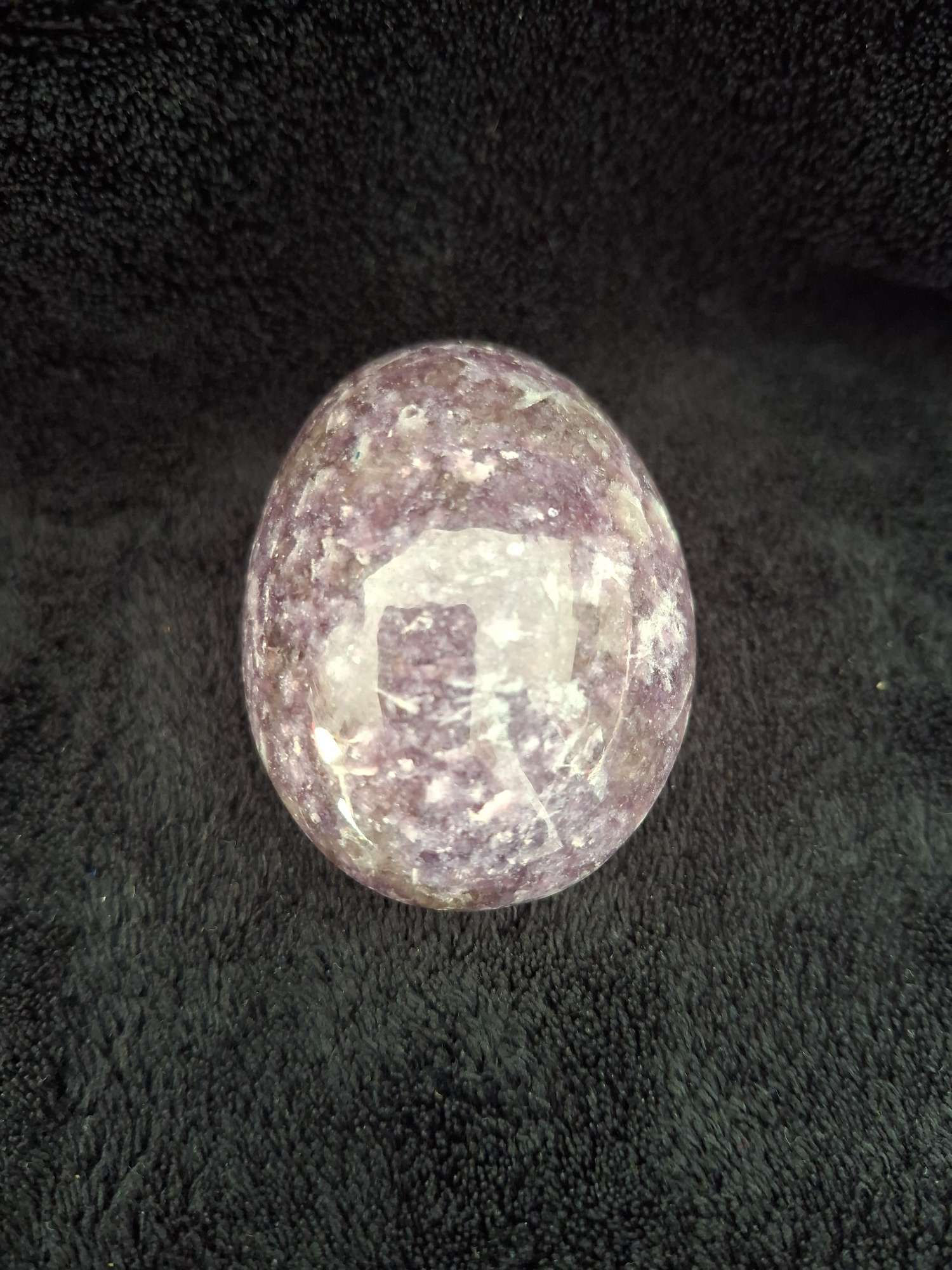 Galet Lépidolite xl n°2 (140gr)