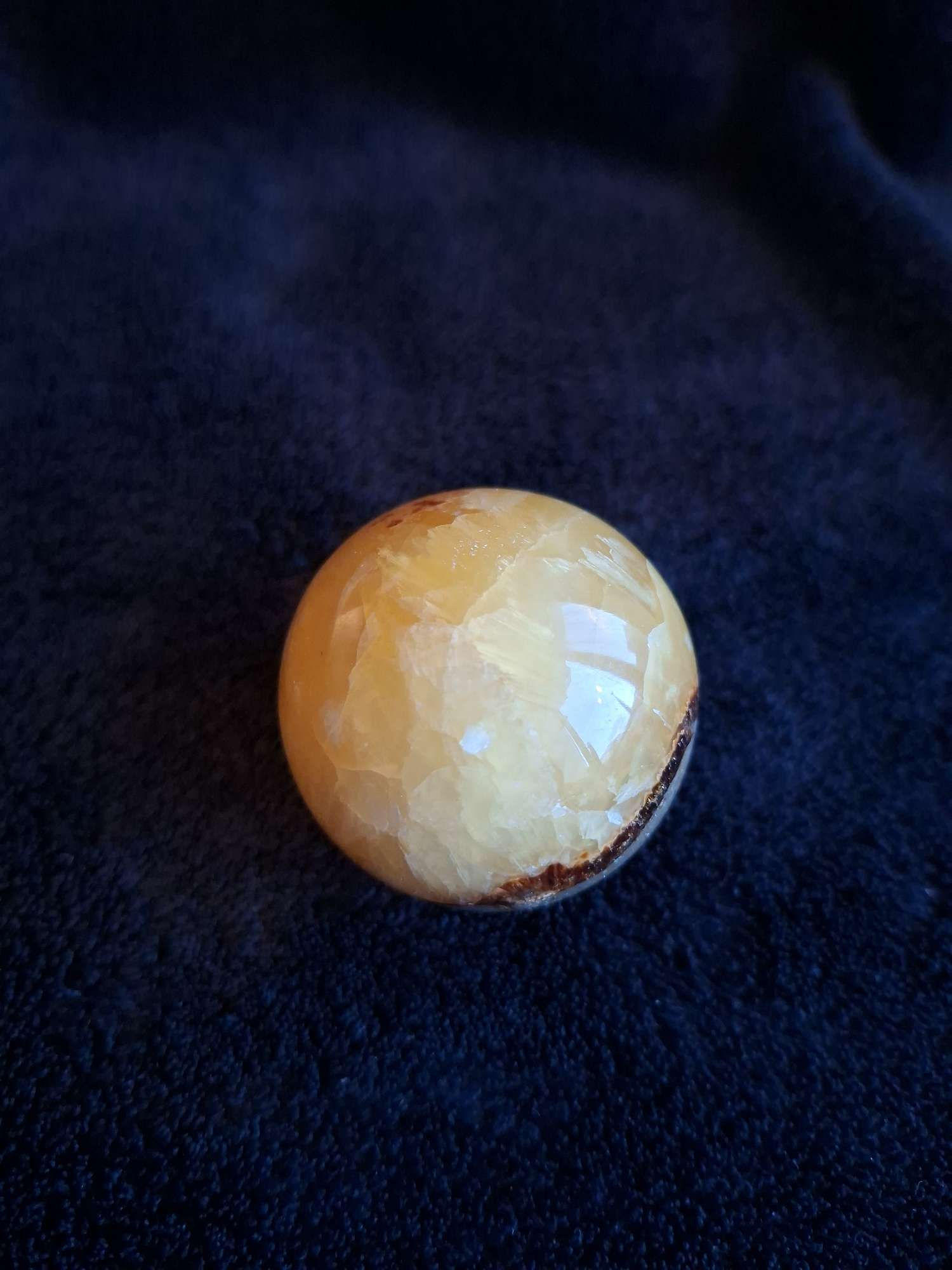 Sphère Septaria n°15 (0.14kg) Madagascar 