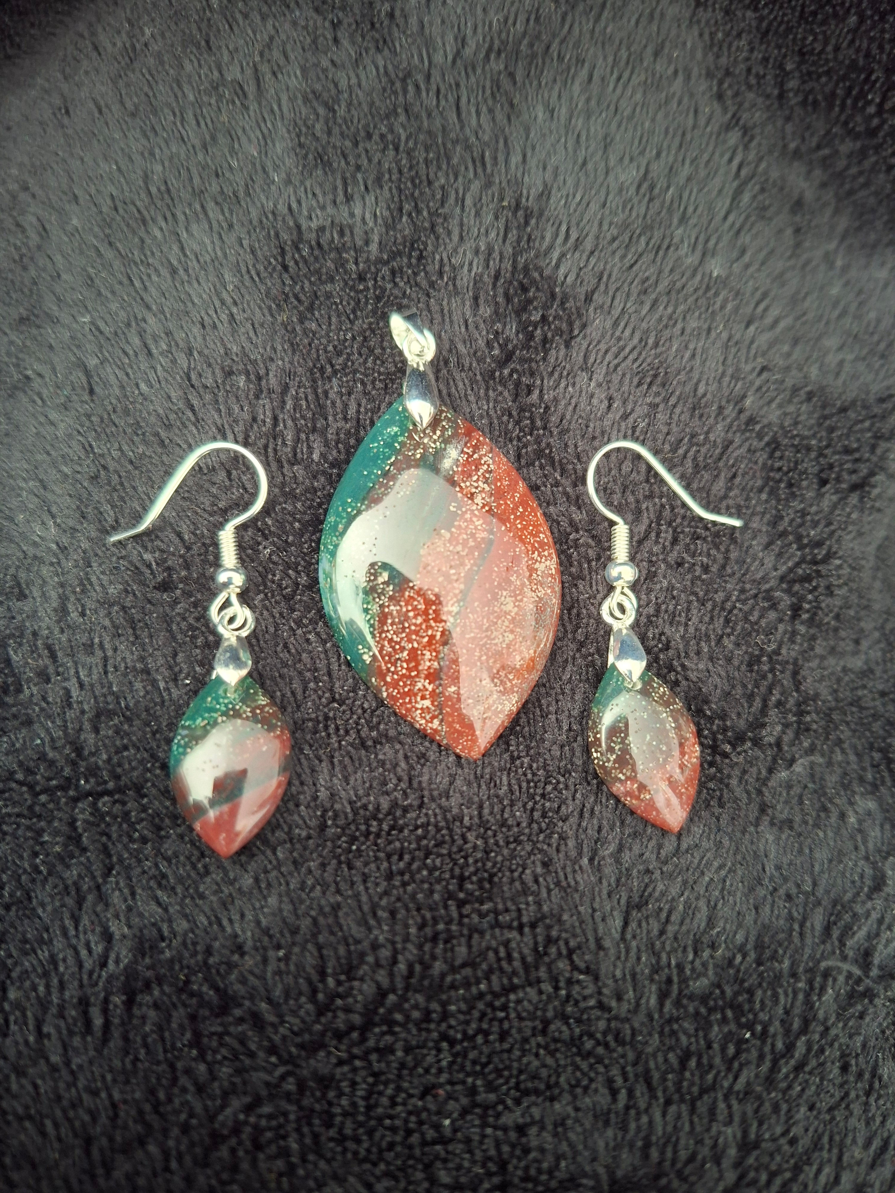 Parure Jaspe Océan n°5