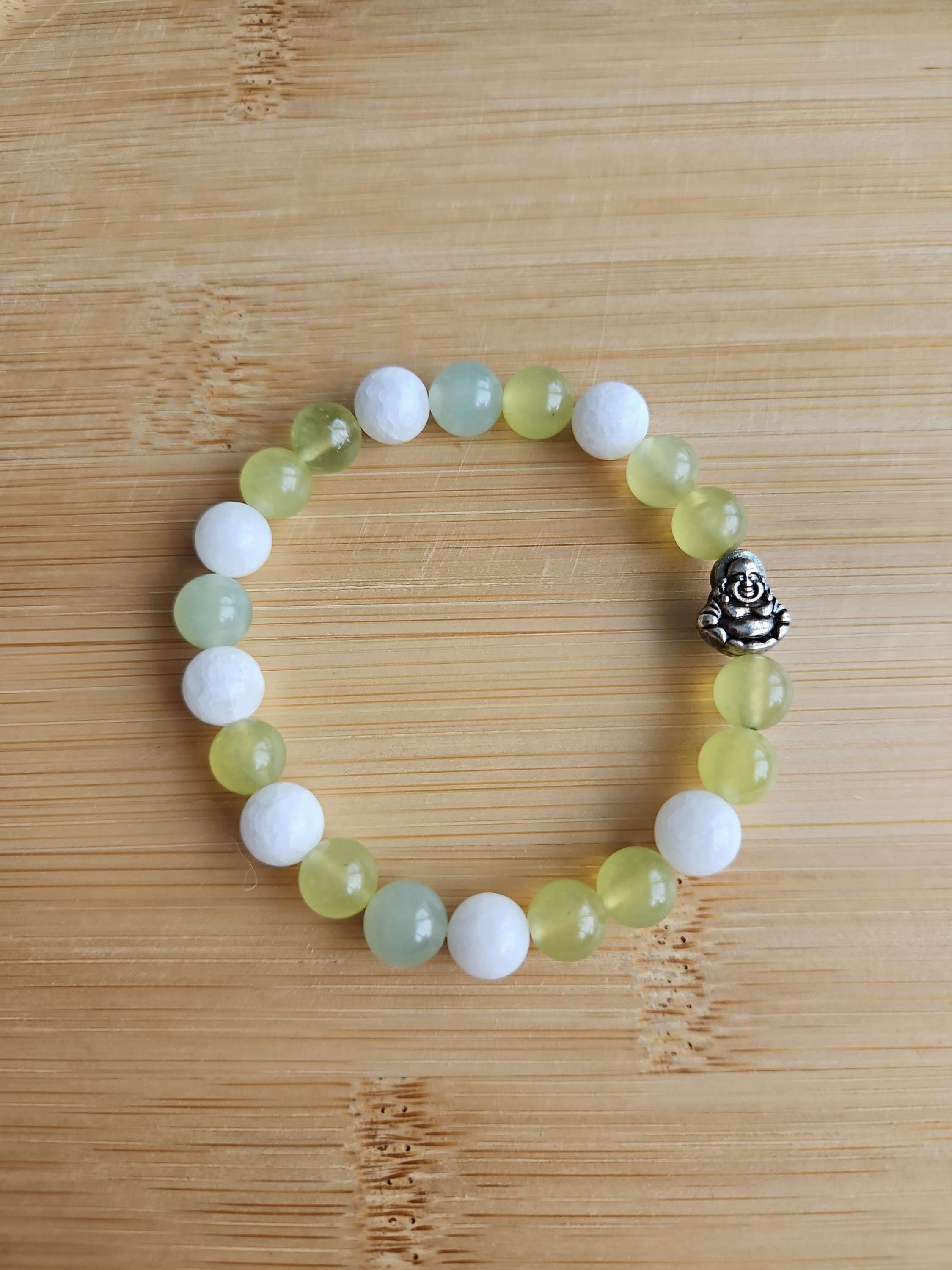 BR447 Serpentine et Jade Blanc / Confiance en soi 