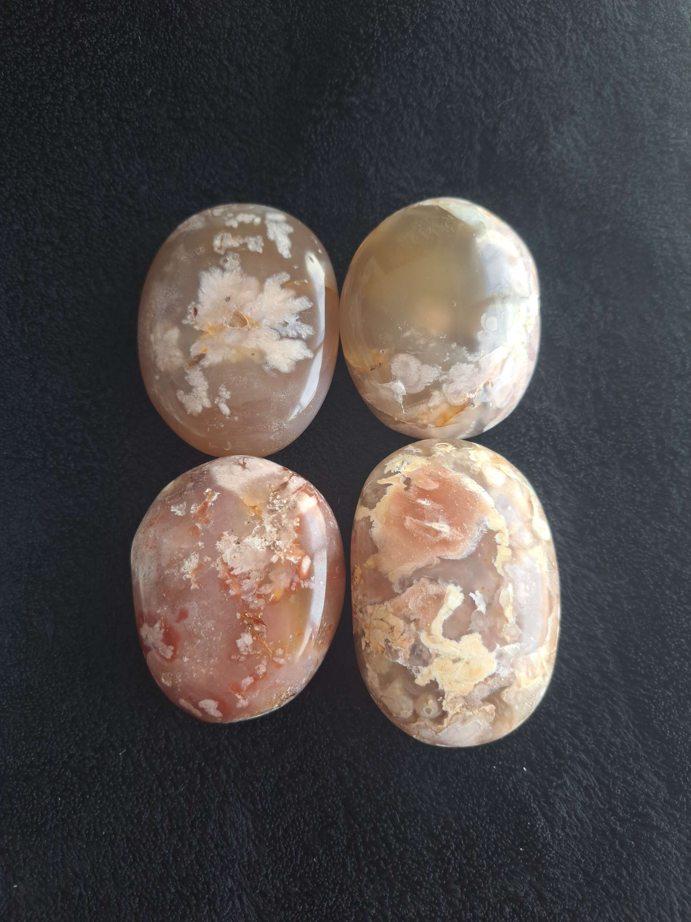 Galet Agate Fleur Madagascar Divers 