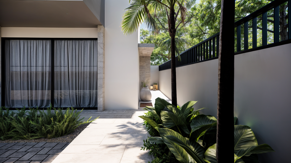 paisagismo minimalista