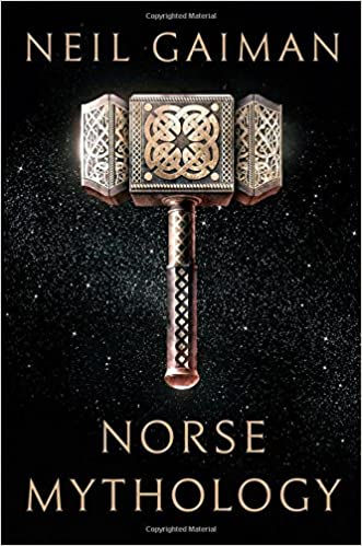 Norse Mythology by Neil Gaiman book review by book blog Coffee, Book, & Candle in honor of the Norsevember reading challenge.