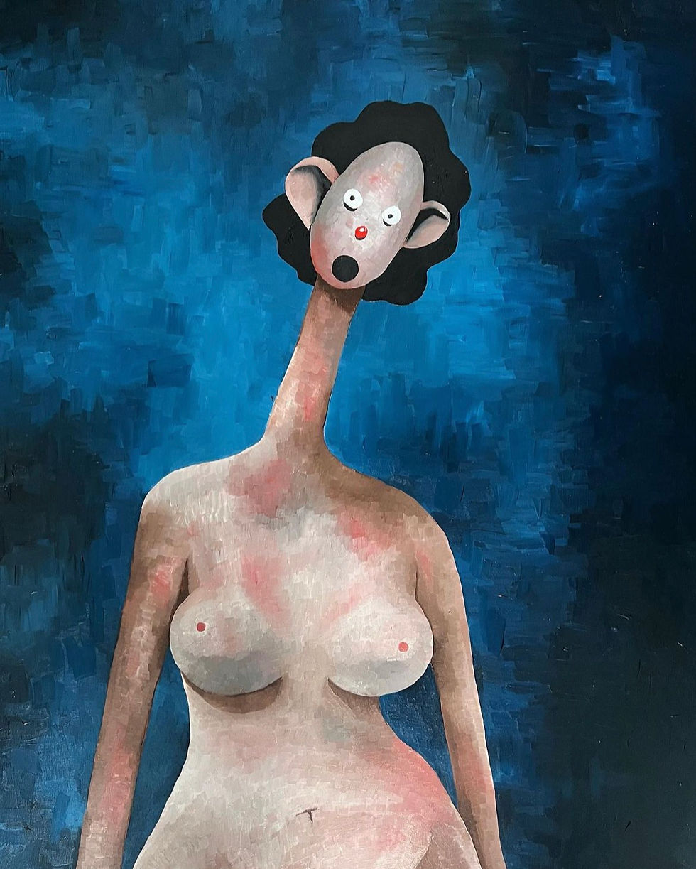 Portrait of a naked woman #9