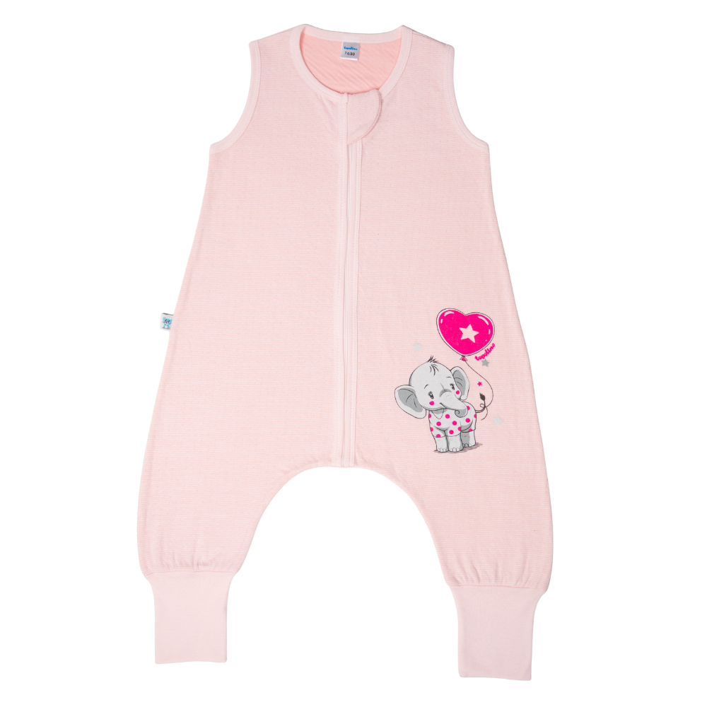 Бебешки спален чувал "Слонче 2" с крачета