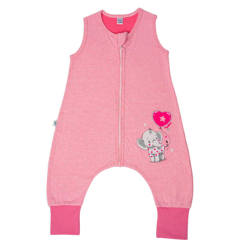 Бебешки спален чувал "Слонче" с крачета