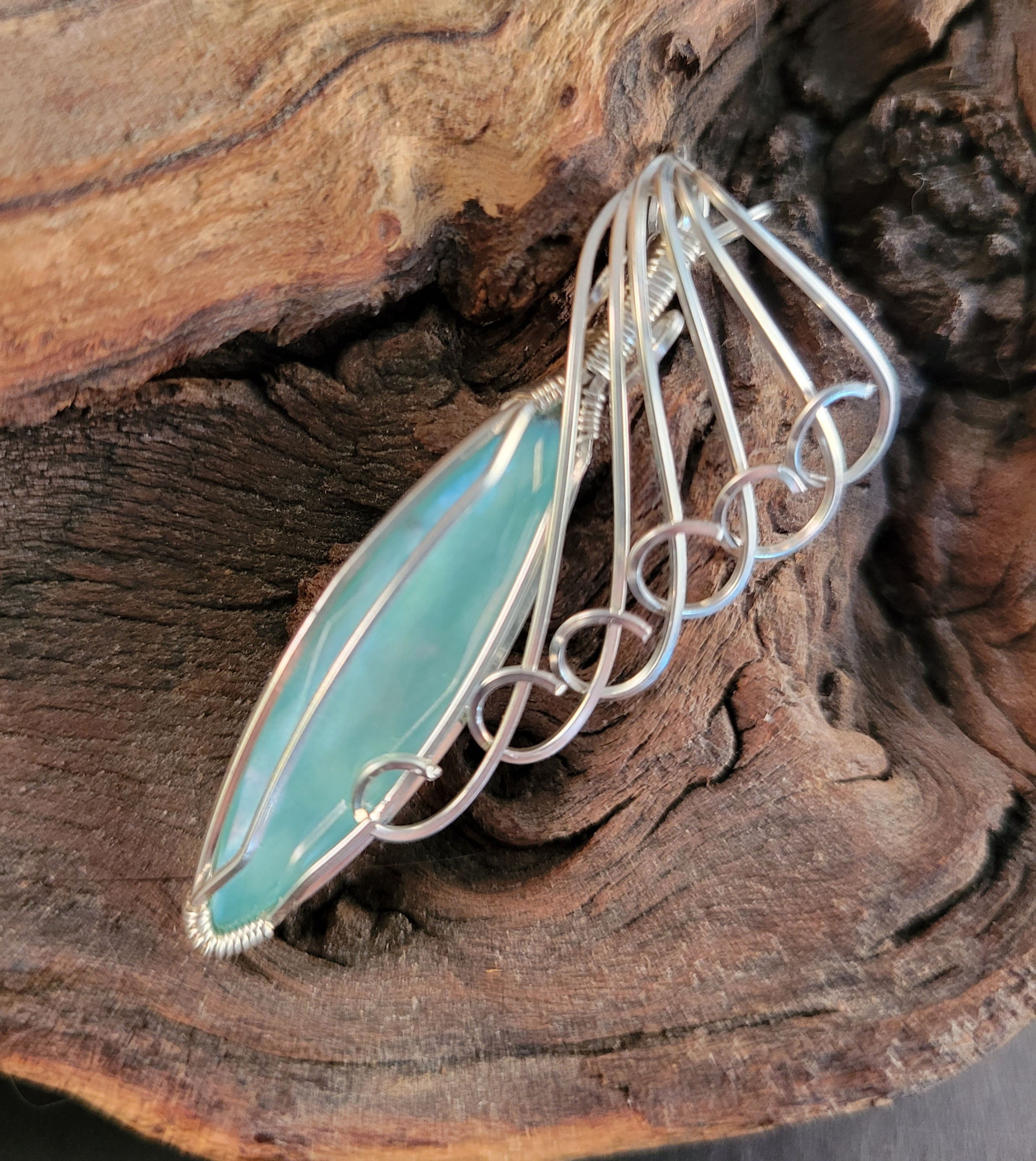 Sleeping Beauty Turquoise and Moonstone Doublet