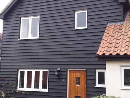 EXTERIOR PAINTED WOODEN HOUSE
