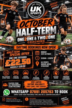 One2one October Half-Term