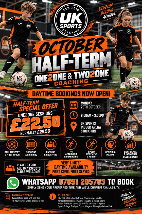 One2one October Half-Term