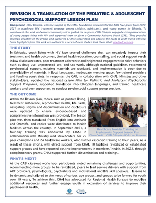 CAB Case Studies from Ethiopia
