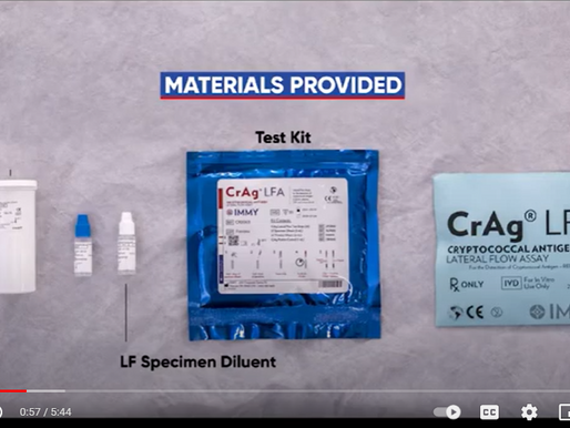 Procedure for IMMY CrAg LFA Test