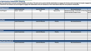 CHAI Stakeholder Mapping for Treatment Optimization
