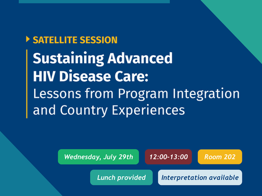 As HIV services integrate, how do we protect advanced HIV disease care?