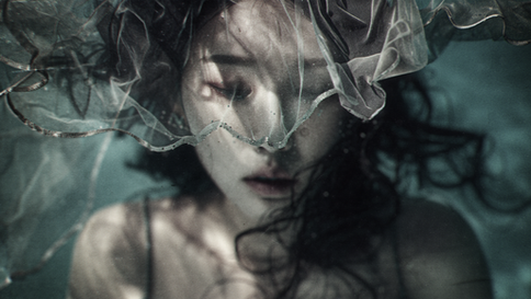 desktop wallpaper by Trent Anthony Francis. in 4k resolution. 4096 x 2160 pixels. gritty, dark and mysterious desktop wallpaper art