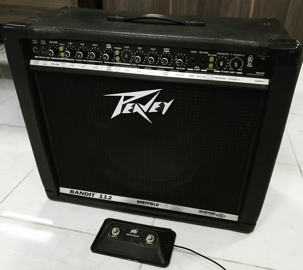 Miniatura: Amplificador Peavey Transtube Bandit 112 Sheffield 80s
