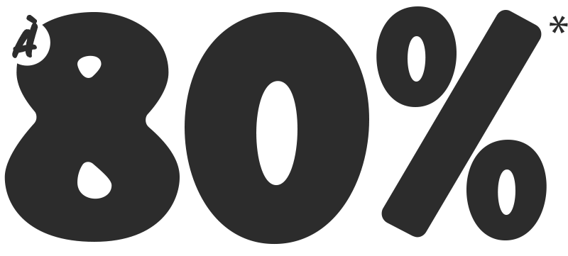Remboursement de 80% de vos dépenses