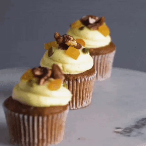25 pieces of v’s carrot cupcakes (eggless)