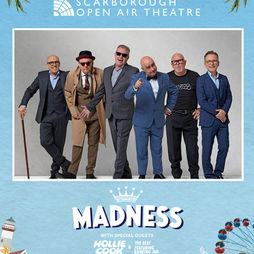 Madness playing live at Scarborough Open Air Theatre June 2026
