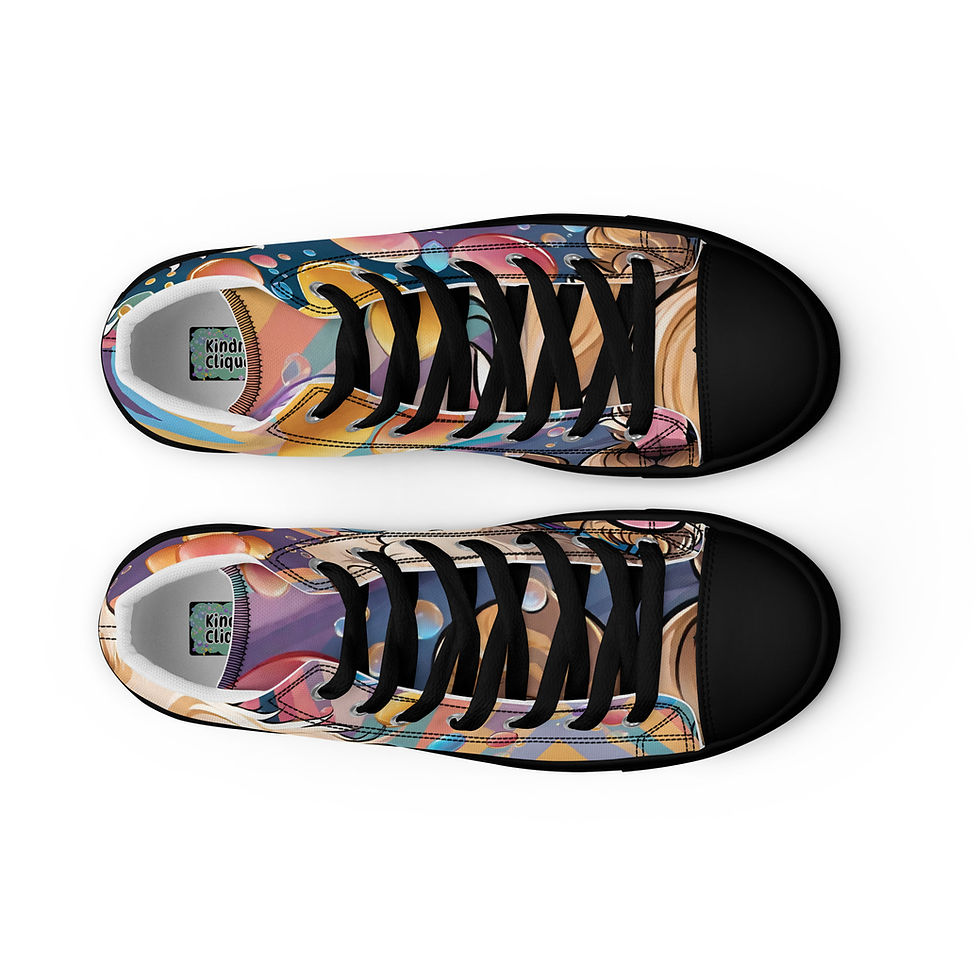 Thumbnail: Funfetti Doodle High-tops - Female Sizes