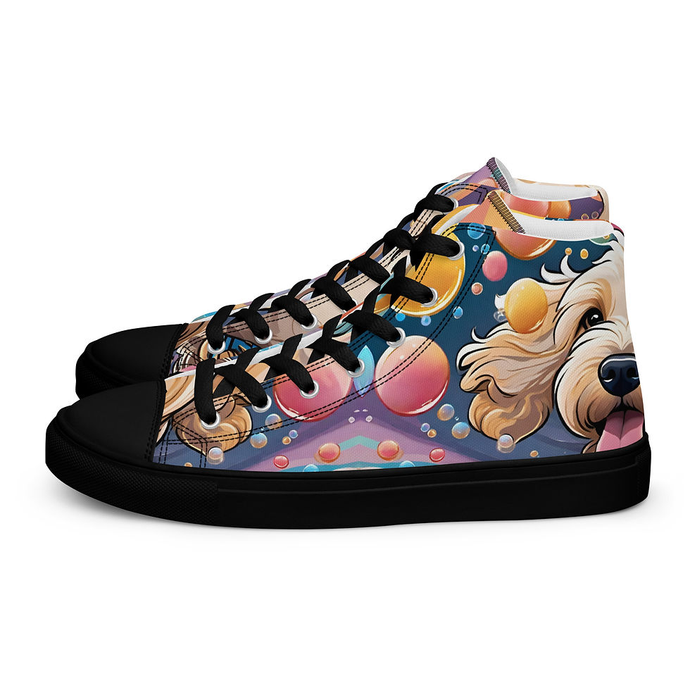 Thumbnail: Funfetti Doodle High-tops - Female Sizes