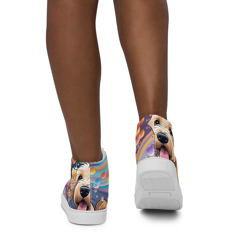 Thumbnail: Funfetti Doodle High-tops - Female Sizes