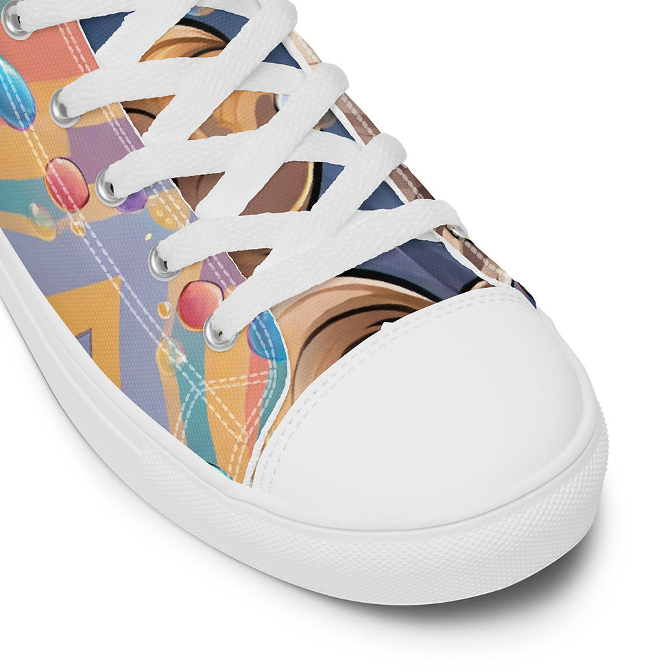 Thumbnail: Funfetti Doodle High-tops - Female Sizes