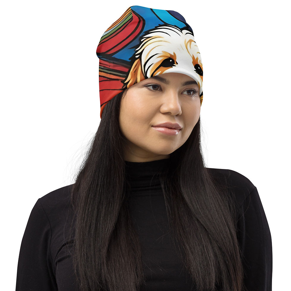 Thumbnail: Disco Nap Doodle Beanie