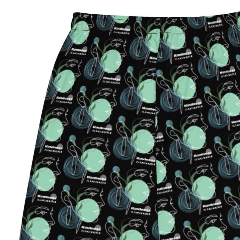 Thumbnail: Kindness is Beautiful Unisex Wide-leg Pants
