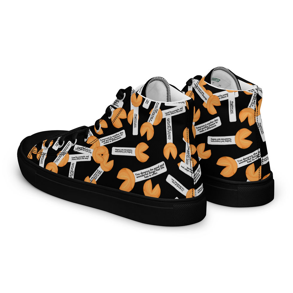 Thumbnail: Fortune Cookie Madness High-Tops - Fem Sizes