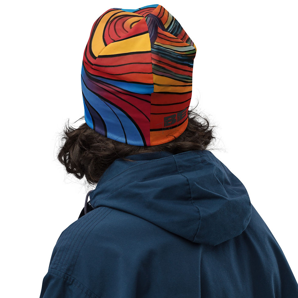 Thumbnail: Disco Nap Doodle Beanie