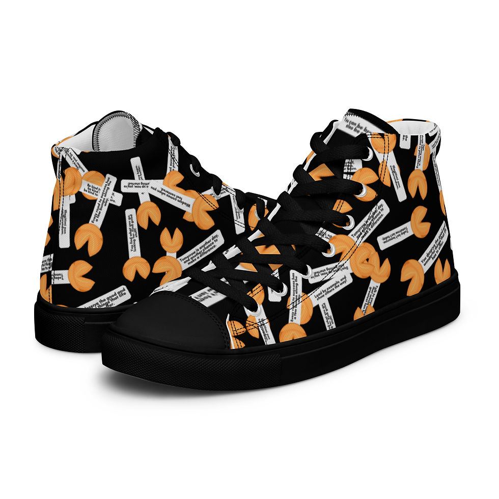 Thumbnail: Fortune Cookie Madness High-Tops - Fem Sizes