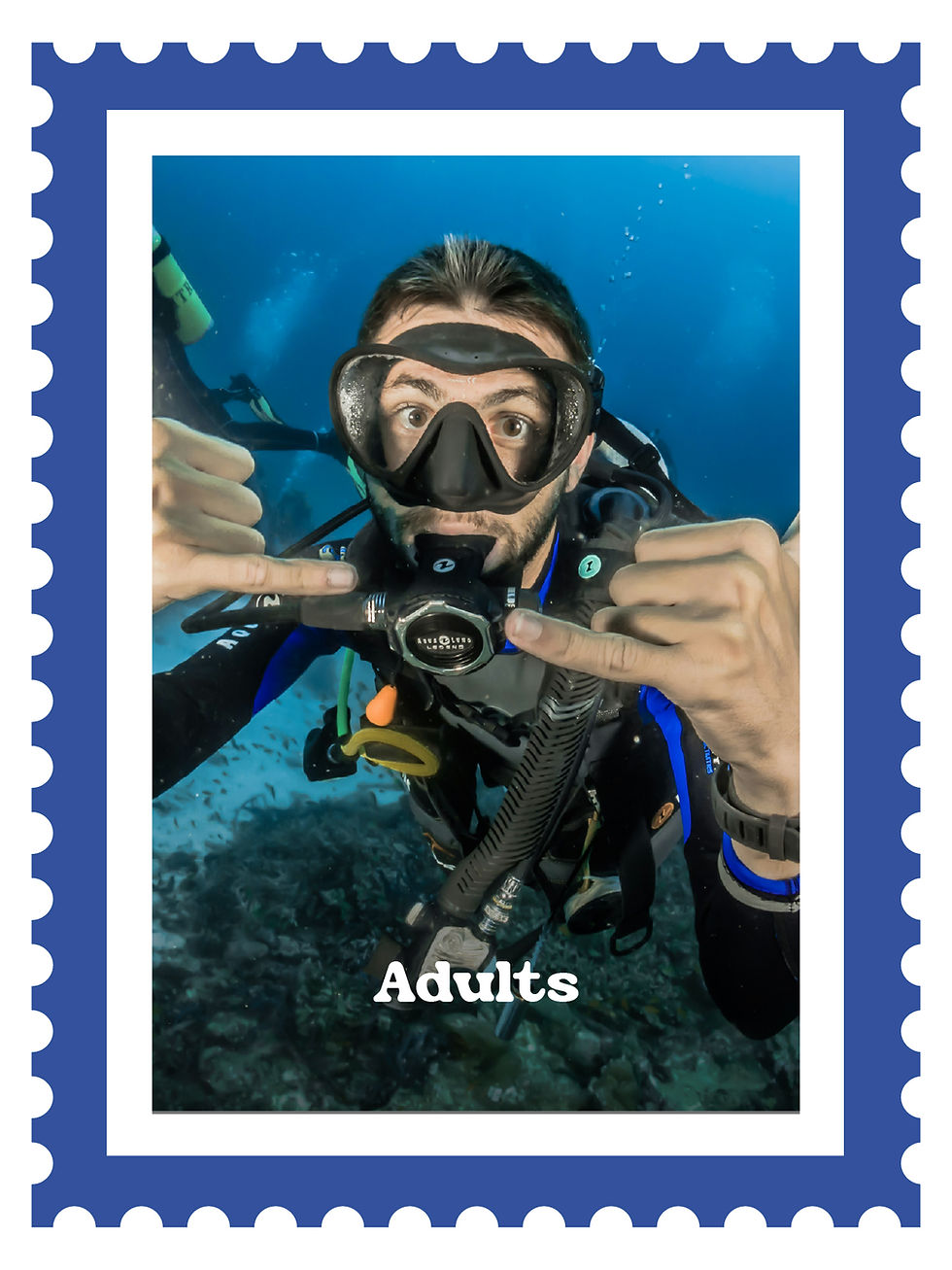 Adult PADI Scuba diving certification