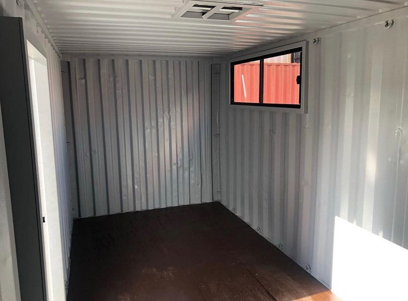 Thumbnail: 20ft / 6m Personnel Door Shipping Container