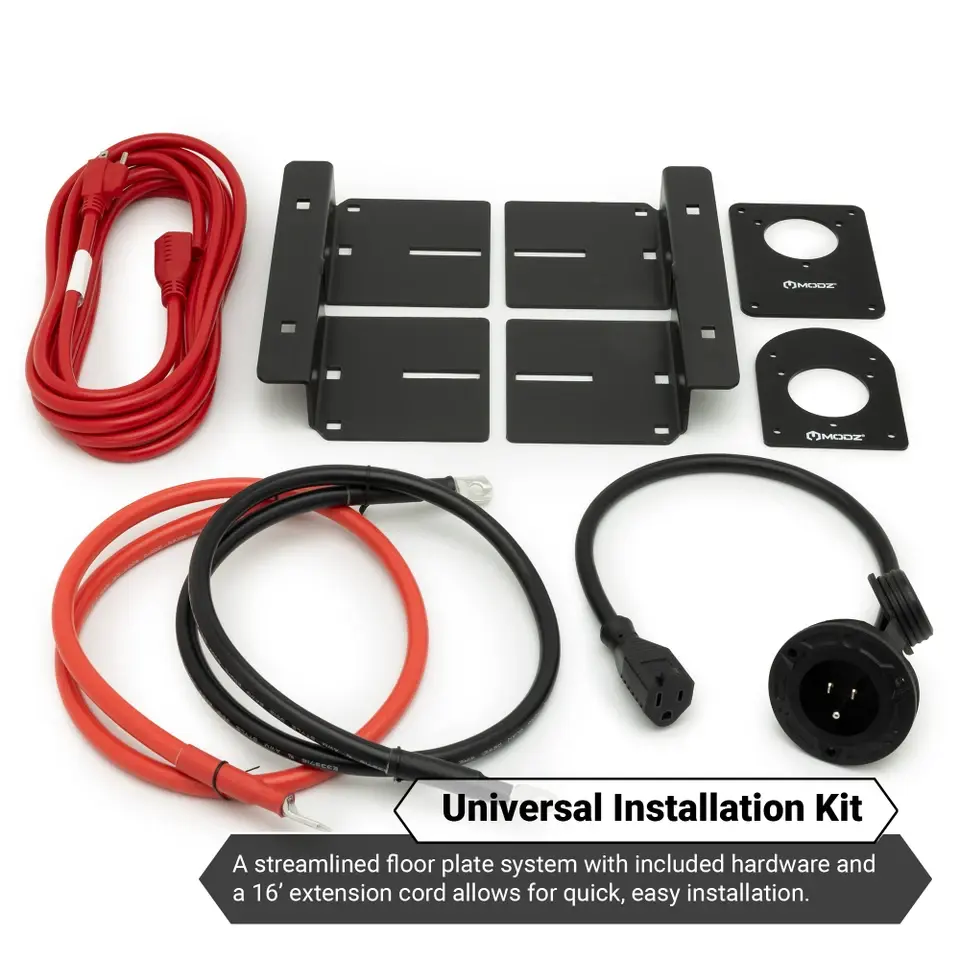 Thumbnail: MODZ® Universal 36V (38.4V) 60Ah Nano Lithium Golf Cart Battery Bundle