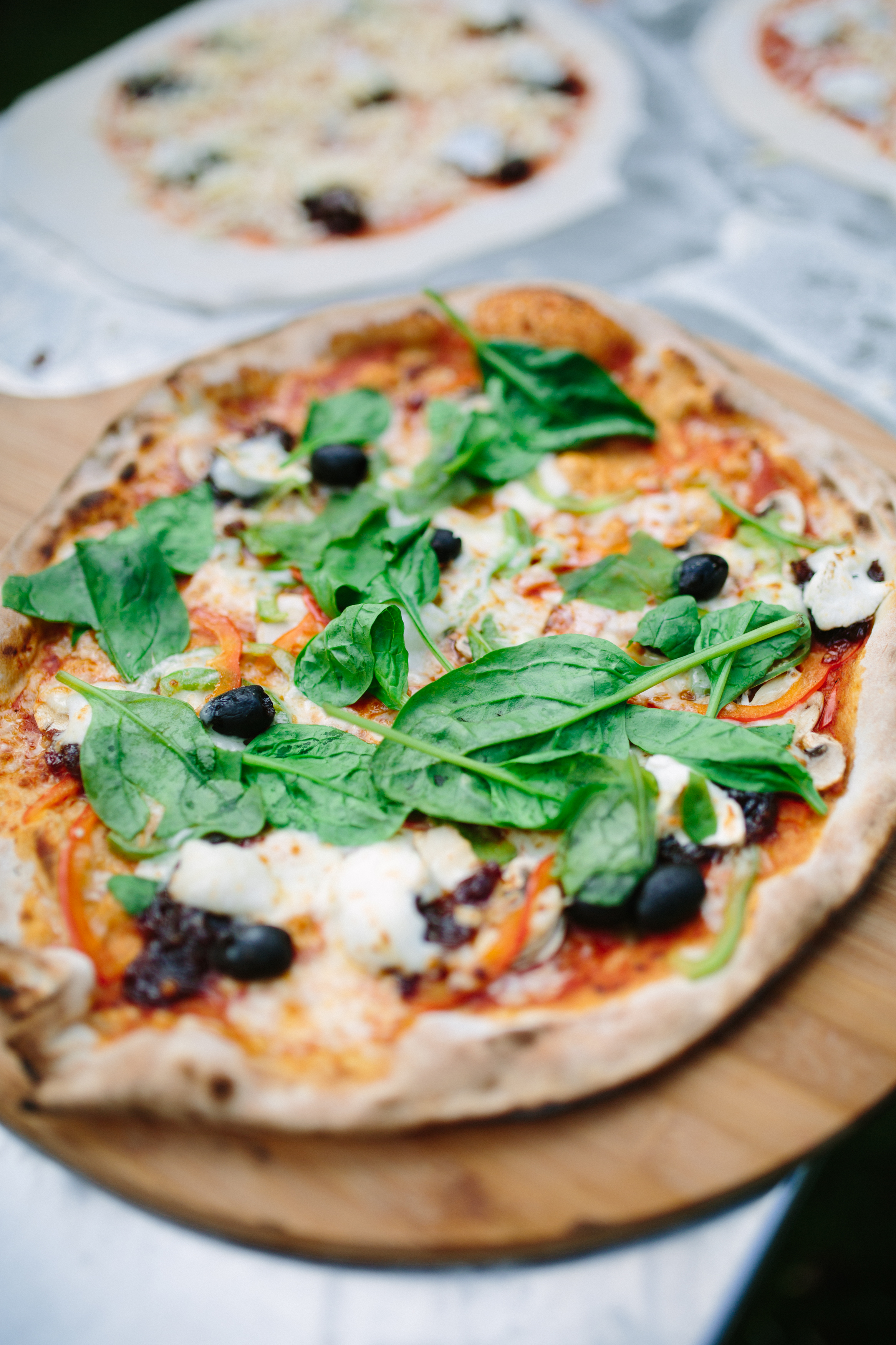Fresh pizza