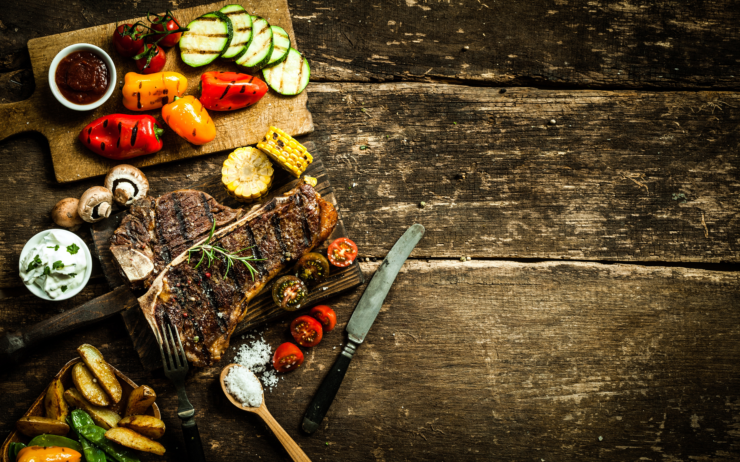 Steak and vegetable medley